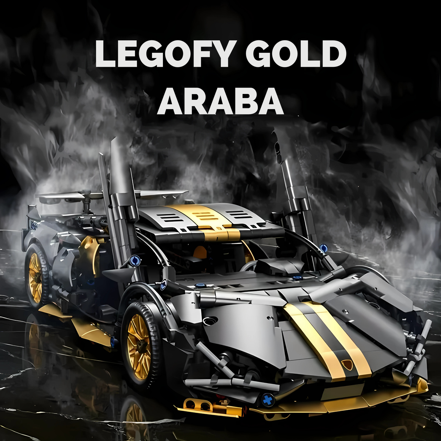 Gold Spor Araba LegoFy™